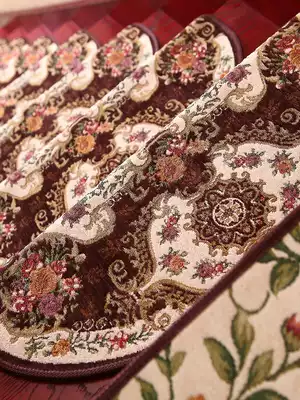 European stair mat stepping mat step mat non-adhesive self-adhesive stair mat carpet solid wood non-slip mat home customization