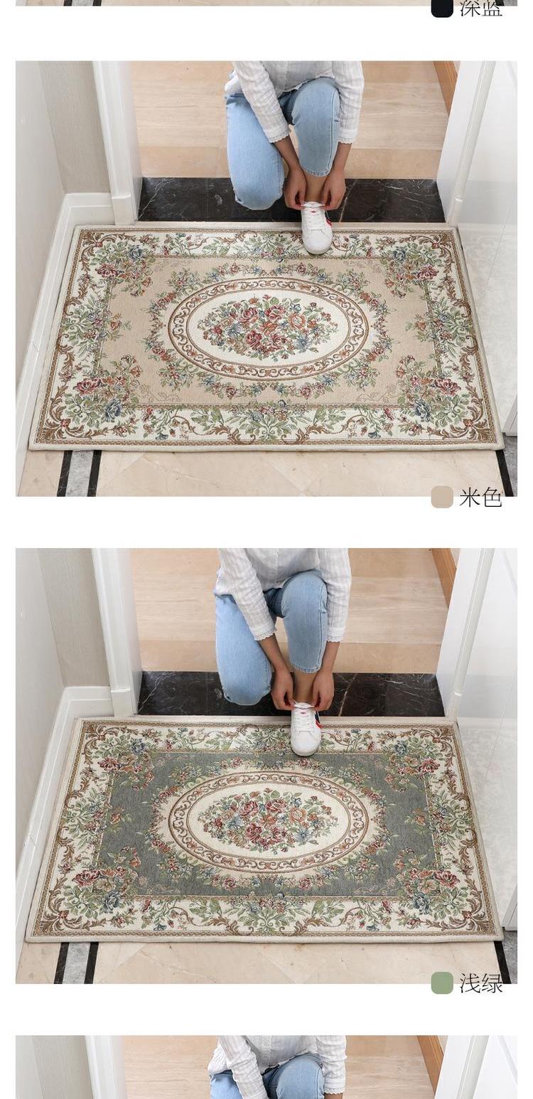 [tùy chỉnh cửa mat] Châu Âu mat cửa mat cửa mat foyer thảm nhà cửa thảm nhà có thể được giặt máy - Thảm sàn thảm xốp lót sàn cho bé