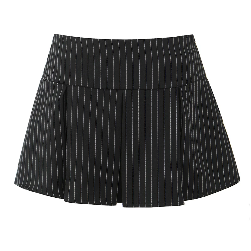 Летний комплект, топ с чашечками, ремень, плисированная юбка, квадратный вырез, slim fit