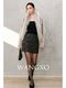 Wangxo｜Sheep Shearling Texture Eco-Friendly Fur｜Heavy Raccoon Fur Collar Raglan Sleeve Loose Cardigan Jacket