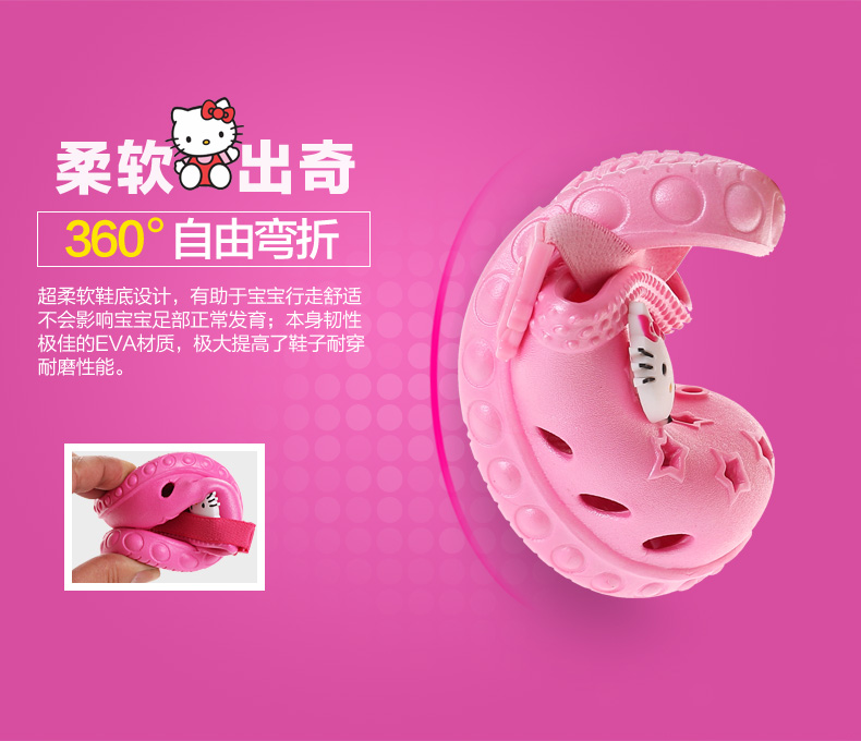 Chaussons enfants en autre HELLO KITTY pour été - Ref 1036695 Image 19