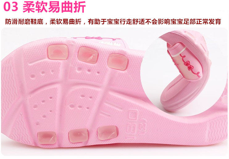 Pantoufles enfants en EVA HELLOKITTY pour été - Ref 987029 Image 20