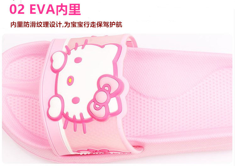 Pantoufles enfants en EVA HELLOKITTY pour été - Ref 987029 Image 19