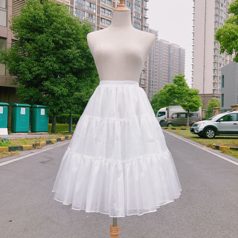 Lolita Petticoat, Boneless Soft Tulle, Mid-Length, Lolita Everyday Petticoat, Hanfu Petticoat, Extension Petticoat 60cm Lolita Petticoat, Boneless Soft Tulle, Mid-Length, Lolita Everyday Petticoat, Hanfu Petticoat, Extension Petticoat 60cm