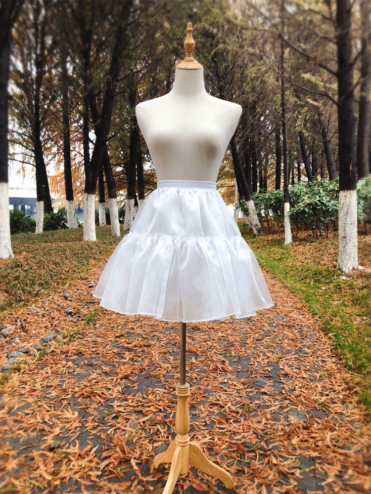 Lolita Petticoat, Everyday Use, Boneless Soft Gauze Petticoat, Lolita Petticoat 45cm Underskirt, Floral Field Celebration Soft Girl Skirt