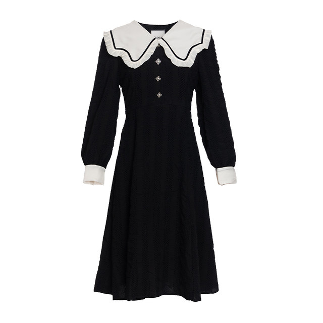 20% off special sale jessyline counter new women's clothing Jessyline fashion doll collar mid-length dress