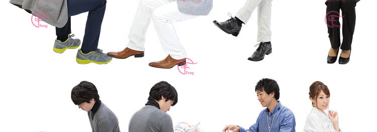 PS高清亚洲中国商务服务人物职场办公接待会议PNG免抠素材免扣