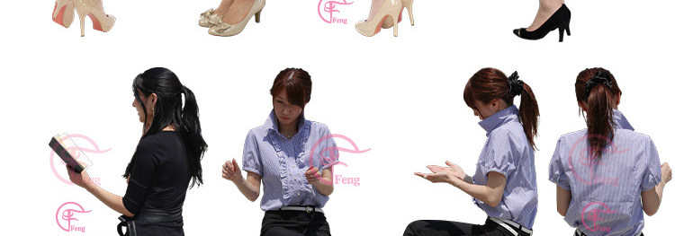 PS高清亚洲中国商务服务人物职场办公接待会议PNG免抠素材免扣