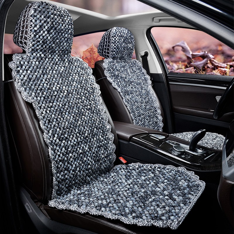 Toyota Corolla Car Cushions Think Domain Thunderling Beads Weave Breathable Cool Mat Apply CAMRYREIZ seat cushion