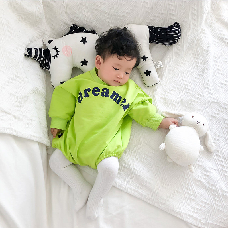 Newborn clothes, baby clothes, one-year-old baby clothes, 3-6-12-month-old baby clothes, loose climbing clothes