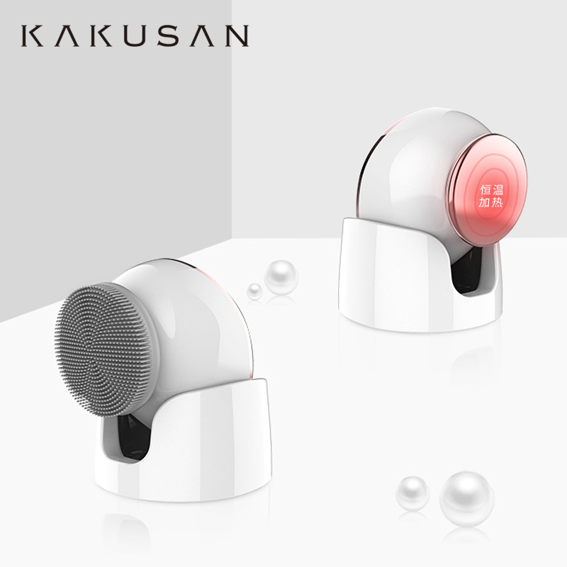 Shake-up new two-in-one multifunctional silicone gel finish instrument Importer with electric waterproof washface hair hole cleaner