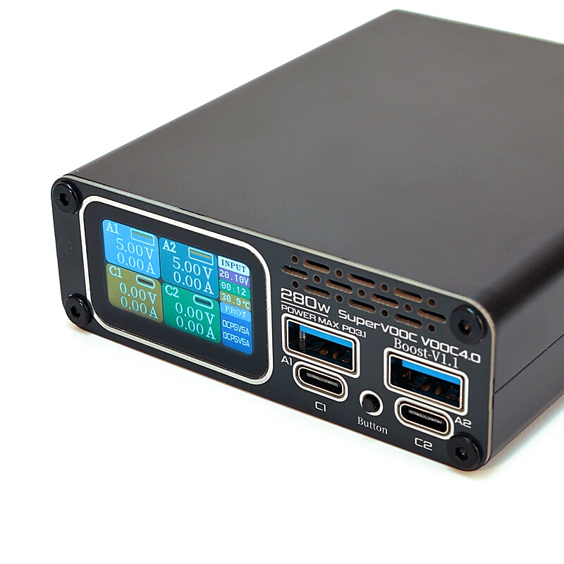 Boost Svooc Private Flash Charging Module, Full Protocol Fast Charging, Drone Fast Charging, Outdoor Charging, Desktop Fast Charging, Pd3.1/28V5A/280W Dual Independent Output Boost Svooc Private Flash Charging Module, Full Protocol Fast Charging, Drone Fast Charging, Outdoor Charging, Desktop Fast Charging, Pd3.1/28V5A/280W Dual Independent Output