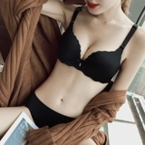 Нижнее белье, бюстгальтер пуш-ап, комфортный бюстгалтер, бюстгальтер без косточек, комплект, увеличенная толщина