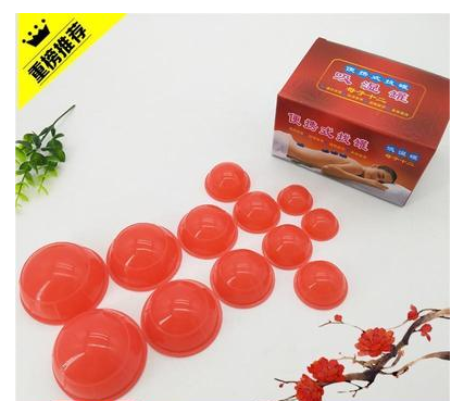 软硅胶真空拔罐器小儿童益罐母子十二吸湿罐气罐家用12易罐非橡胶