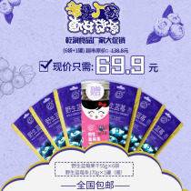 Dried wild blueberries Dried blueberries Dried green no added eye protection Export products Pregnant women can eat 618 special offer