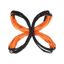 Multifunctional butterfly agility ladder jumping grid jumping grid childrens basketball physical fitness football pace training rope ladder equipment