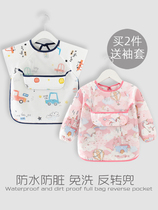 The bib for eating the baby girl the summer the childrens kindergarten the summer short-sleeved baby girl sleeveless