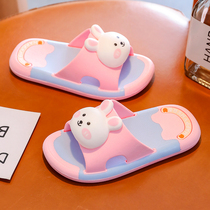 Childrens slippers boys summer personality baby female treasure summer non-slip deodorant slippers girls indoor bathroom shoes