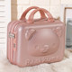 Portable suitcase makeup bag small box bag 14-inch cartoon cute password box convenient 16-inch mini storage box for women