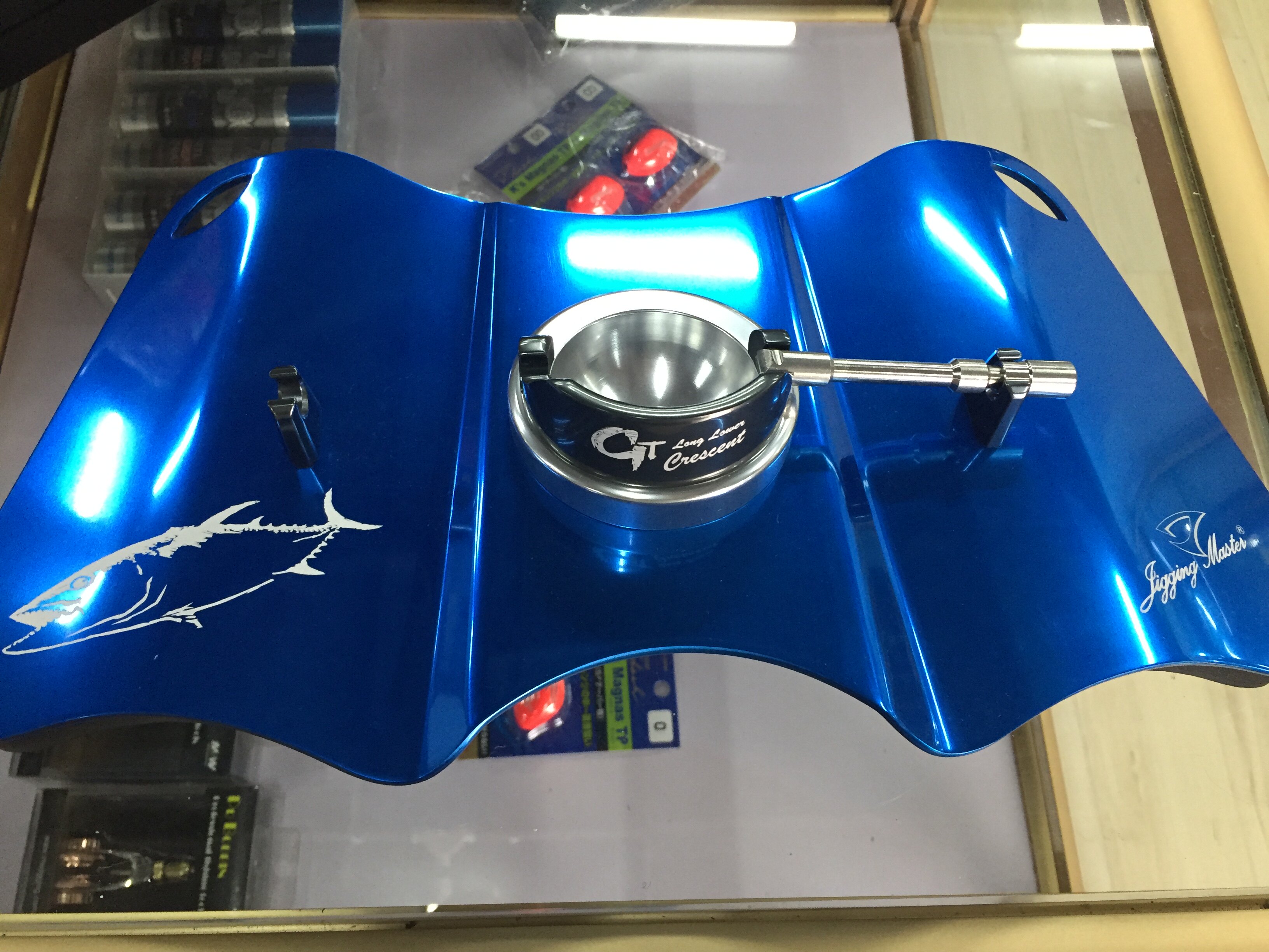 JM Patent Two Way Gimbal plate L sea fishing belly top JIGGINGMASTER