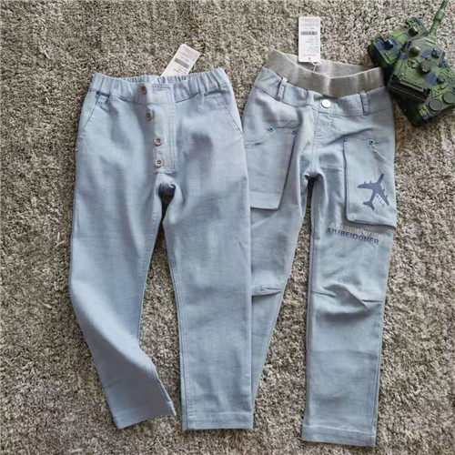 Boys' casual trousers 2020 spring and autumn new small medium large boys' wear autumn cotton trousers