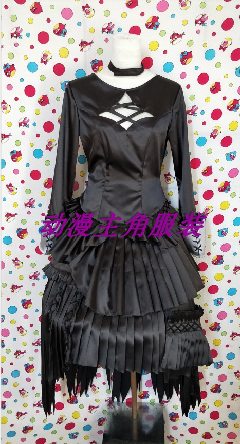 Cosplay Costume custom-made FF14 5.0 Final Fantasy Yashatra Dark Sorcerer Set