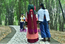 Cartoon protagonist costume) cosplay costumes set to do the hypocrisy of the spooky fake face-old coswear