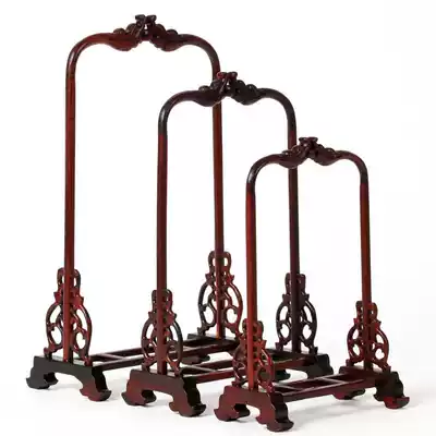 Acid branch mahogany faucet jewelry rack hanging jade rack Jewelry rack necklace rack Jewelry display rack props small ornaments