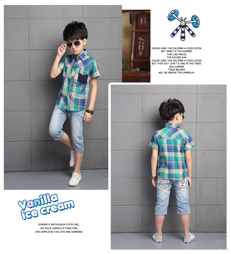 Chemise garcon à manche longue - Ref 2073137 Image 11