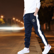 Trung niên trẻ em hip-hop childrens hip-hop chàng trai quần mùa xuân rơi lỏng chàng trai phản xạ ins sweatpants siêu lửa.