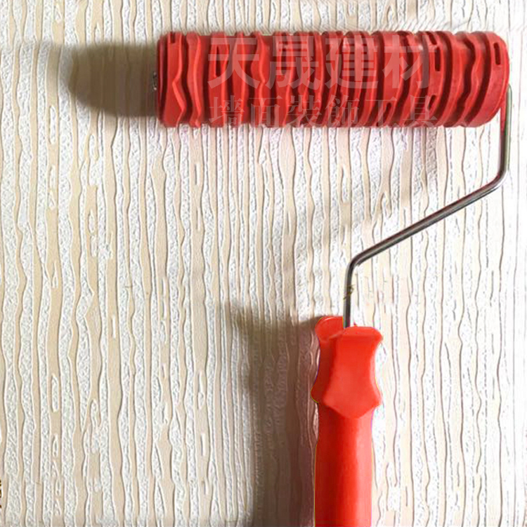 7 inch diatom mud drum Bark grain texture drum tool embossed bark grain drum Texture paint drum tool