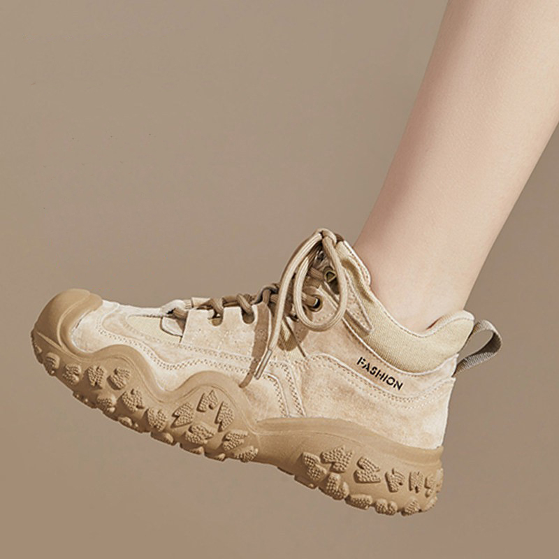 Outdoor Hiking Shoes for Women 2026 Spring and Summer New Anti-Slip Waterproof Hiking Shoes Lightweight Mountain Climbing Cross-Country Running Shoes Shock-Absorbing