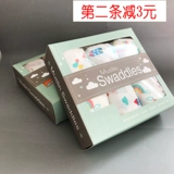 Марлевое детское банное полотенце для новорожденных, хлопковая марлевая сумка, флуоресцентное одеяло