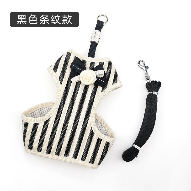 Cat traction rope walking cat rope cat chain chest holding baby bag to prevent break free cat rope dog vest type kitten traction rope