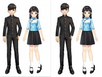 Republic of China young girl suit cosplay can be customized from map to material