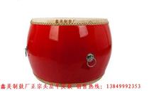 16-inch war drum drum top layer cowhide drum Chinese red drum national drum prestige big war drum performance drum