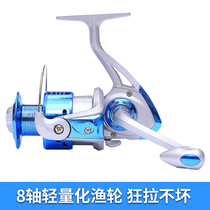 Micano Treasure Stone Blue Series 8 Axes Fishing Wheels Fish Wire Wheel Spinning Wheel Road Subsea Rod Wheel Throw Rod Wheel