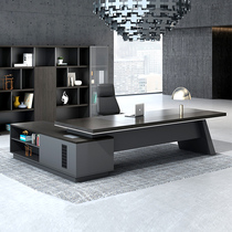 Desk boss desk boss table simple modern large Class table boss table and chair combination manager table office furniture