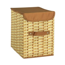 Home Goods Dormitory Foldable Containing Box Snacks Storage Box Oxford Cloth Covered Storage Box Finishing Box