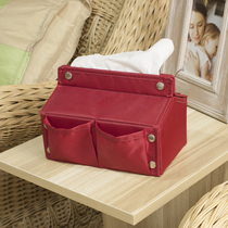 Home Goods Oxford Cloth Foldable Tissue Box Debris Finishing Box Living-room Book Room Desktop Storage Containing Box