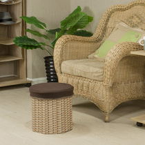 Home Goods Xuanguan Oxford Cloth Foldable Aniseed Stool Dual-use Storage Box Finishing Box Debris Containing Box