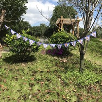 Halloween Halloween Oxford Buletto triangle Bar Rover hanging string hanging accessories Pendant Crossbar Wall Hanging