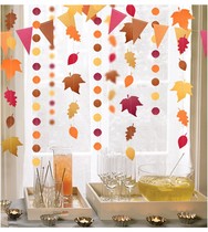 Thanksgiving Thanksgiving Thanksgiving Maple Leaf Paper Hanging Window Classroom Wedding Arrangement Adornment Raqi Lakflower