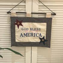 independence day U.S. National Day Independence Day Flag Hanging Bar Cafe Modeling House Cloth
