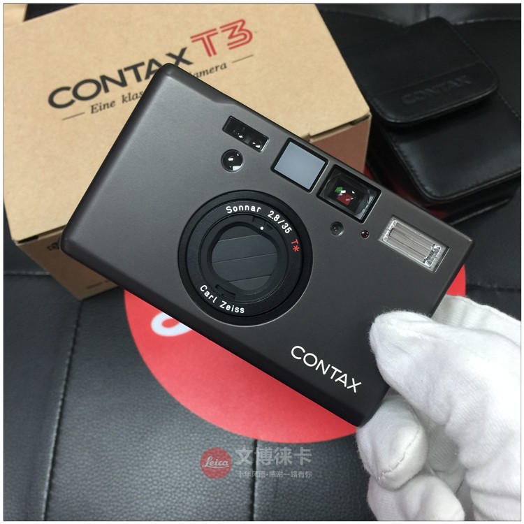 CONTAX Contech T2 T3 TVS1 2 3rd Generation Side Camera T3 Collector's Film Machine