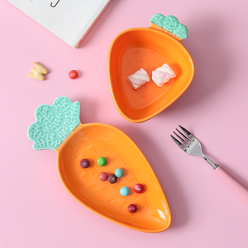 Baby Breakfast dish dishes bowl carrot bowl cute bowl ceramic dishes bowl for creative children's bowl