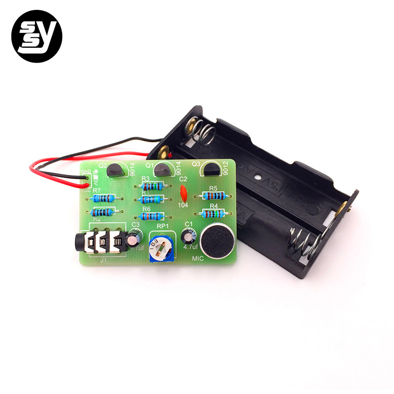 Hearing Aids Kit Audio Amplification Megaphone Practical training Teaching Competition Electronic DIY interest in making loose pieces