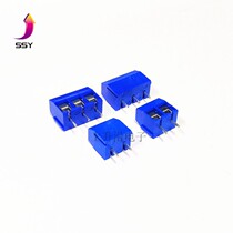 KF-301 cross blue KF301-2P 3P 5 0MM MM PCB terminals 12A 300V spliceable