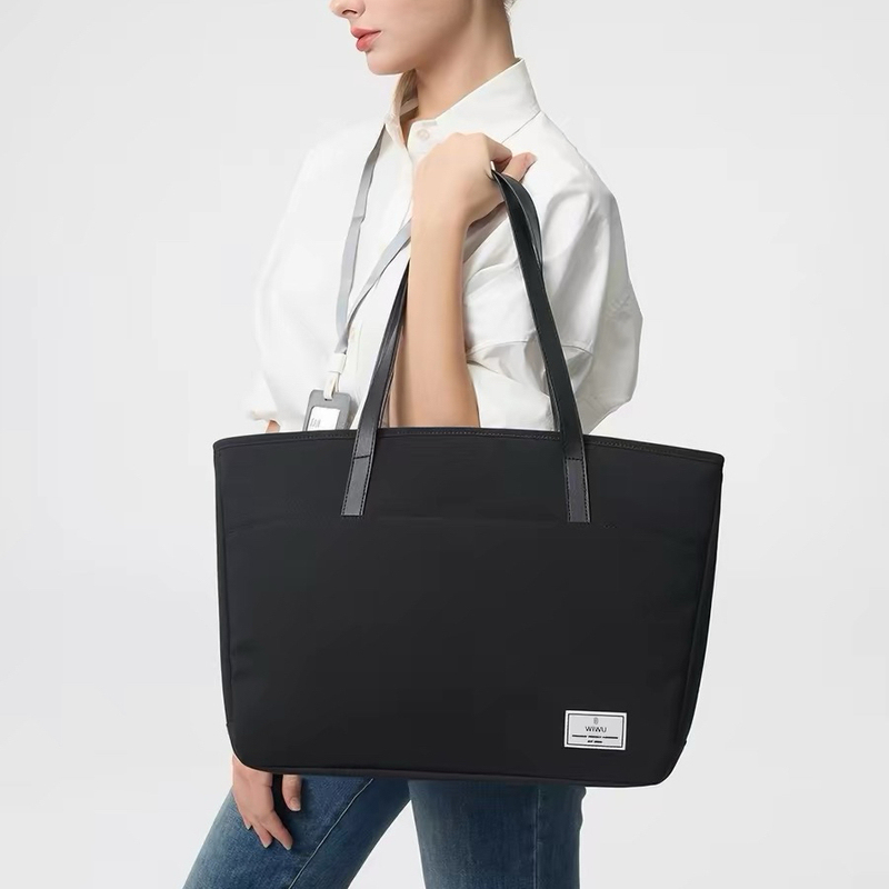 Wiwu Tote Bag Commuter Bag Large Capacity Women's New Shoulder Bag High-End Feel iPad Tablet Laptop Bag MacBook M5Pro 14inch 16inch Crossbody Bag Sturdy Handbag
