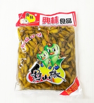 Dianlin sweet and sour wild mountain pepper Pickled Pepper is this sweet and sour wild mountain pepper Pickled pepper chicken feet